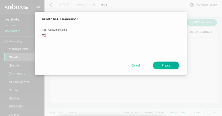 Create REST Consumer